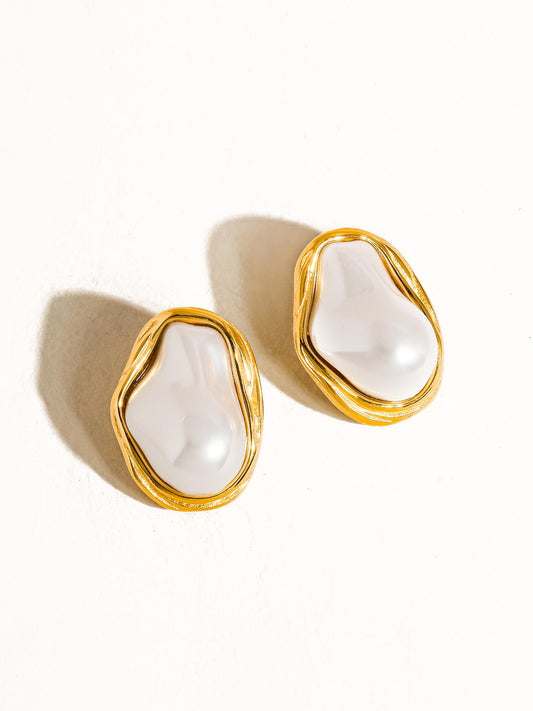 Pearl Goddess Earrings