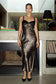 Midnight Leopard Dress