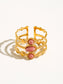 Rose Ember Trinity Ring