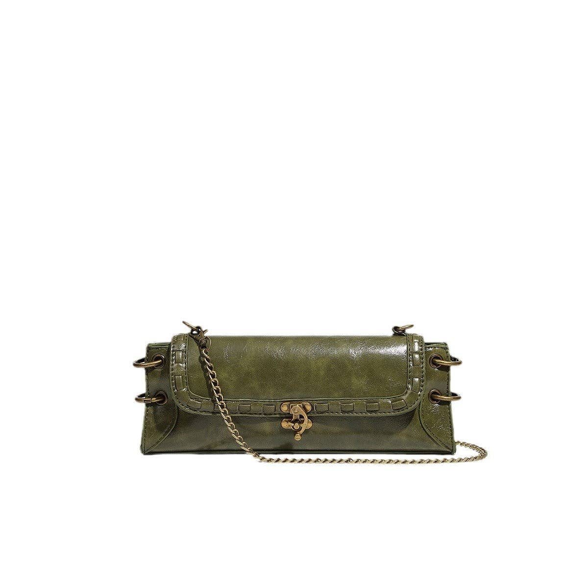 Verdant Muse Vintage Shoulder Bag