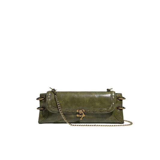 Verdant Muse Vintage Shoulder Bag