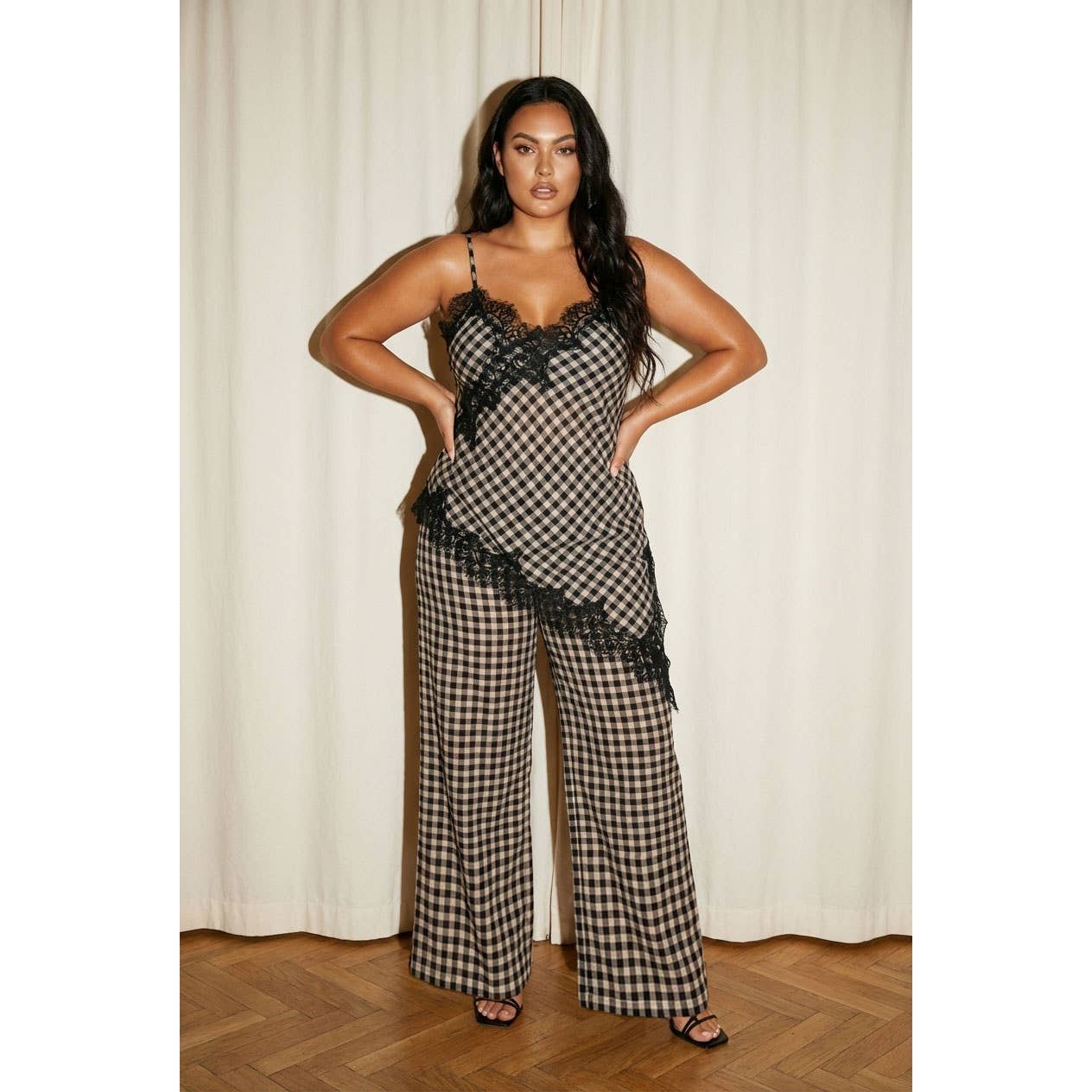 Gingham Muse Two-Piece Set
