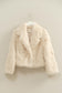 Starlit Cream Faux Fur Jacket