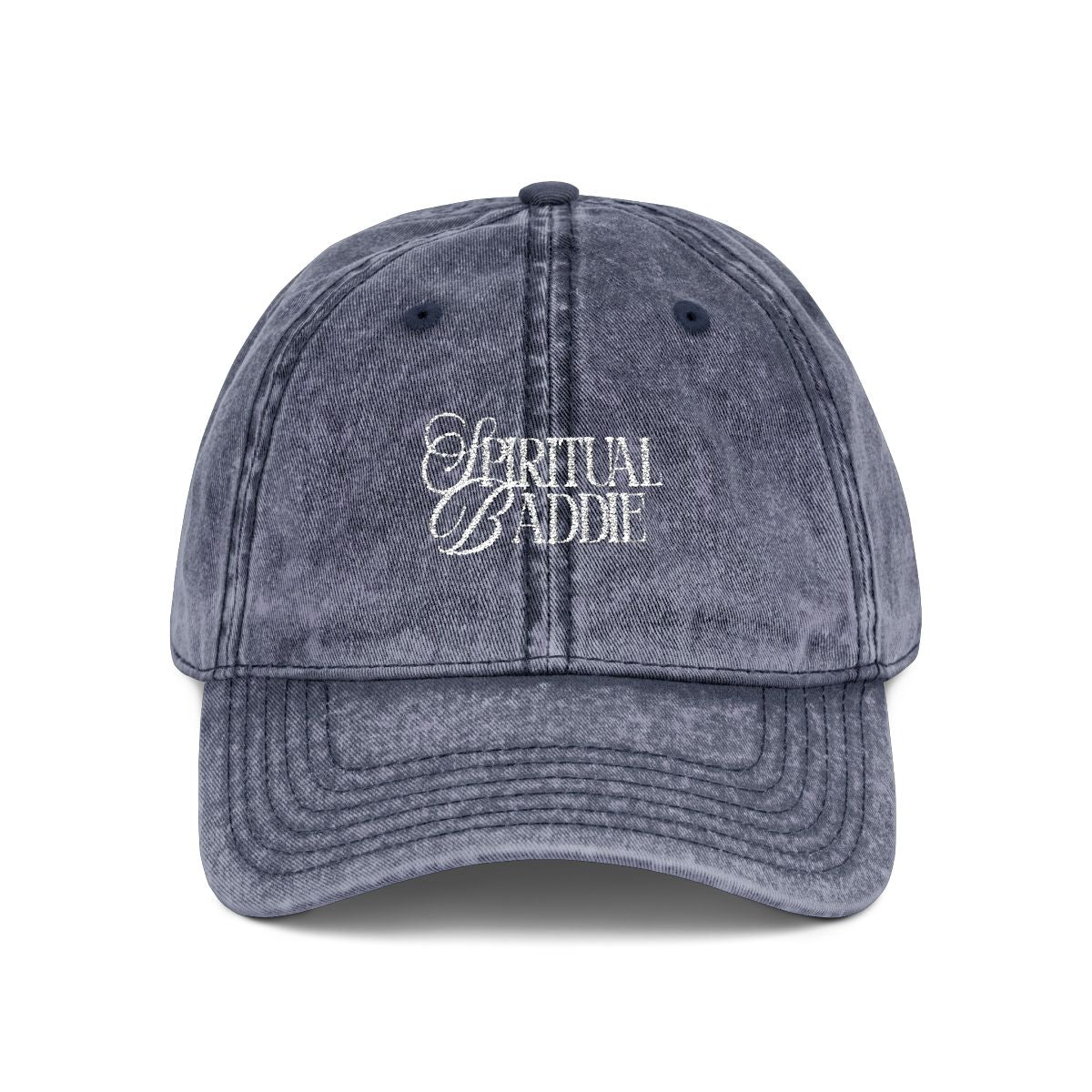 Grey Spiritual Baddie Vintage Hat