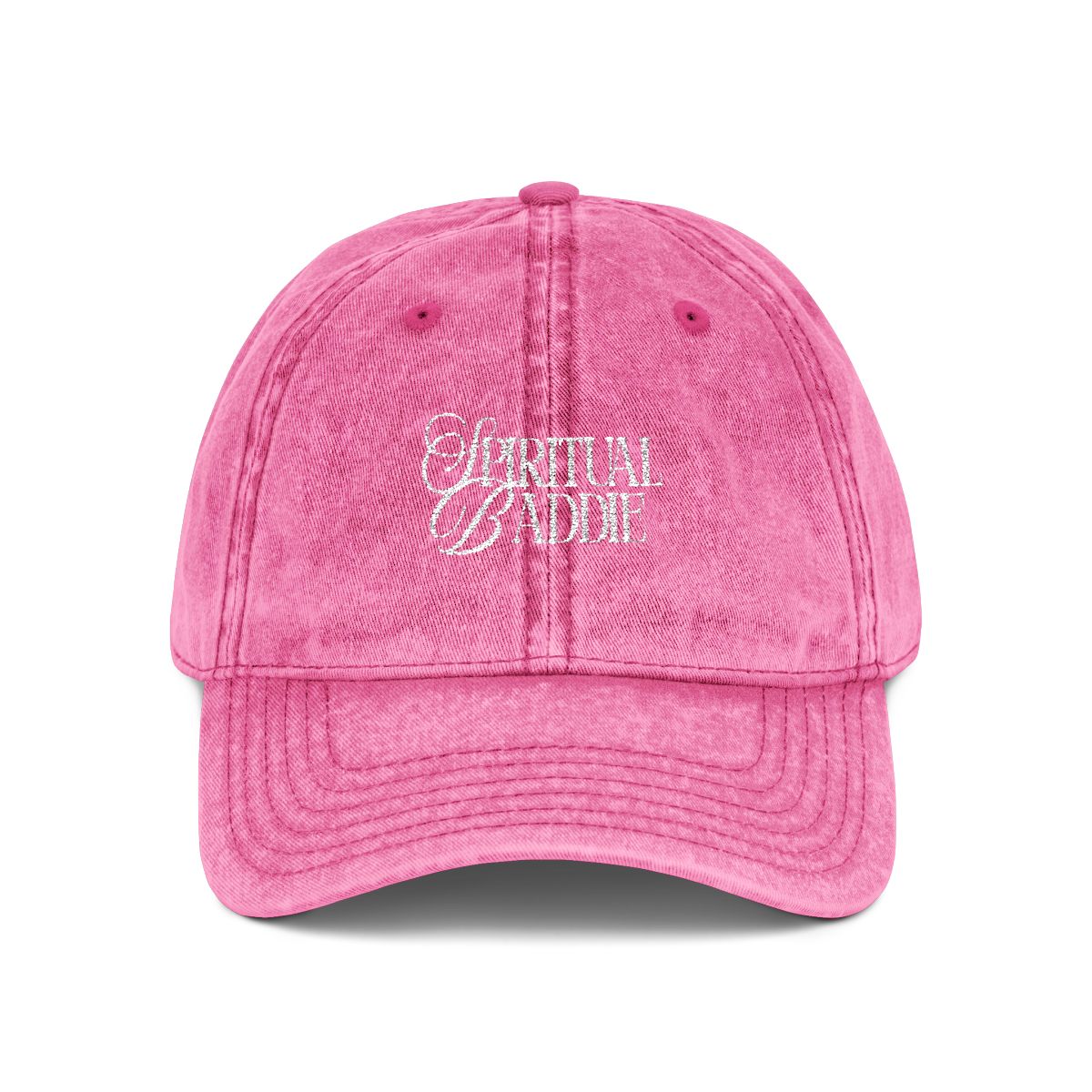 Pink Spiritual Baddie Vintage Hat