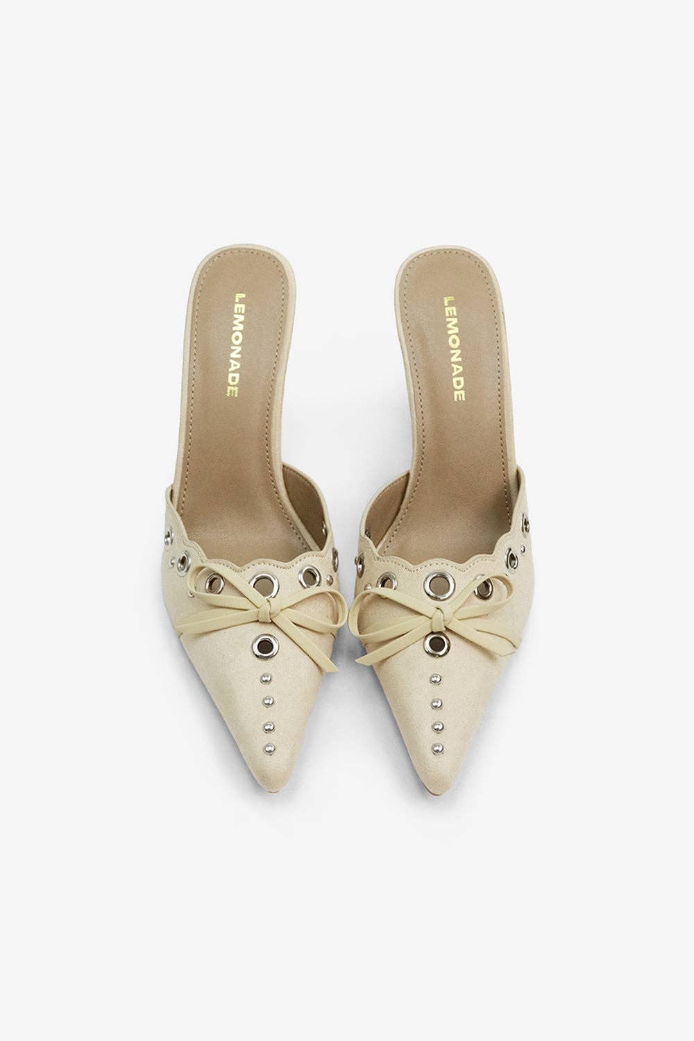 Starlight Bow Pointed Toe Heels