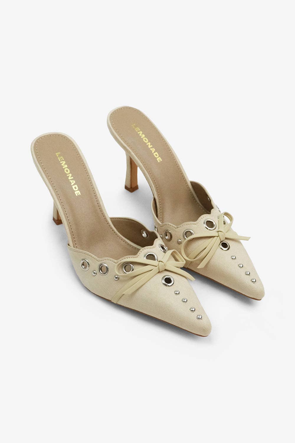 Starlight Bow Pointed Toe Heels