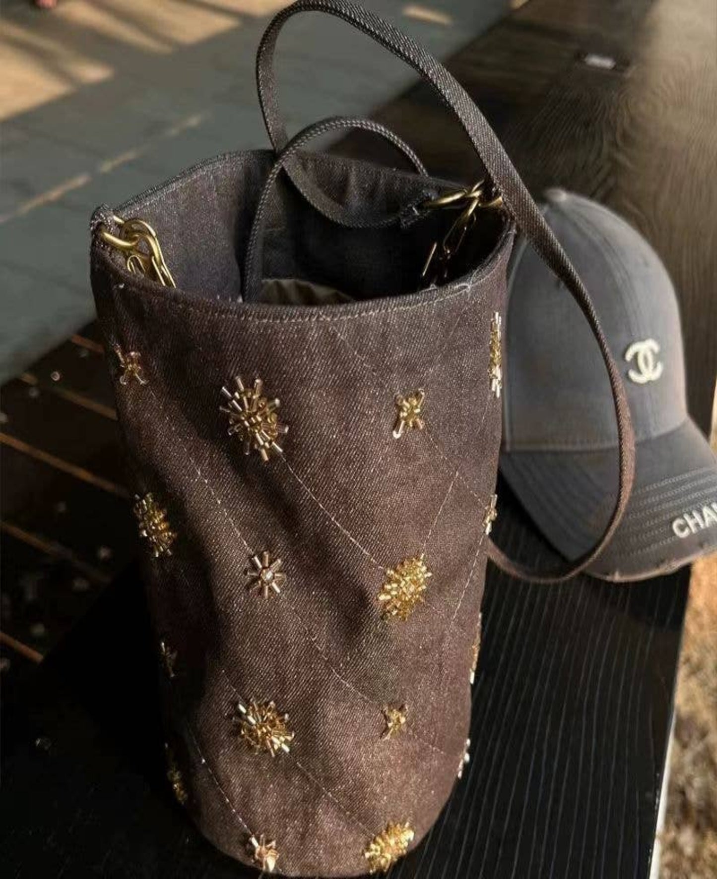 Solara Beaded Studded Bag